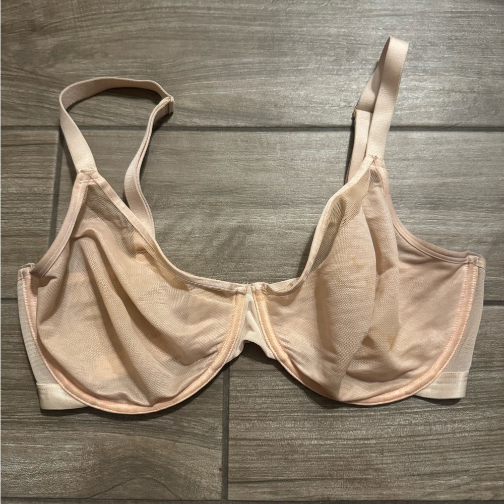 Soma Unbelievable Lift perfect coverage bra 36DDD nude